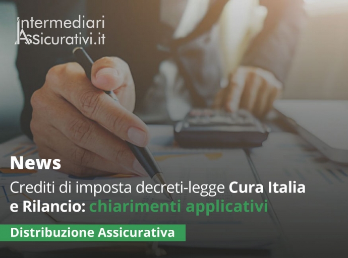 Crediti di imposta decreti-legge Cura Italia e Rilancio: chiarimenti applicativi